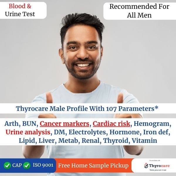 Featured Image for Thyrocare Male Profile Discount Offer