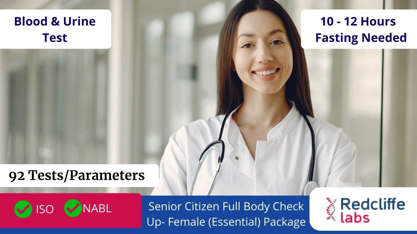 Senior Citizen Full Body Check Up- Female (Essential)