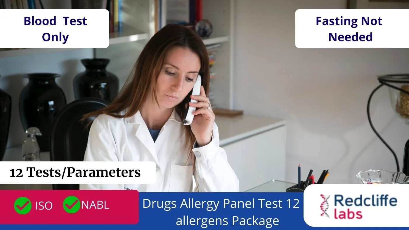Drugs Allergy Panel Test 12 allergens