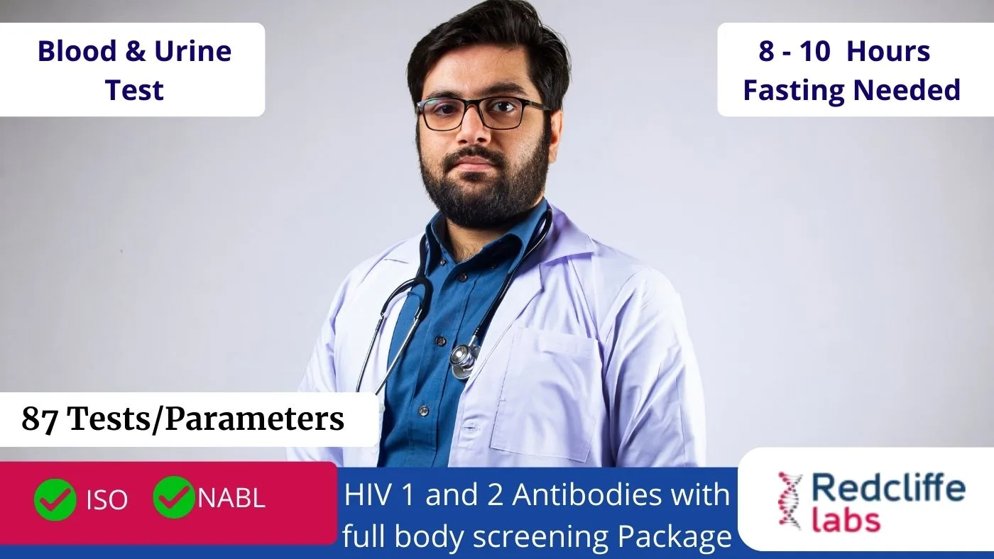 HIV 1 and 2 Antibodies with full body screening