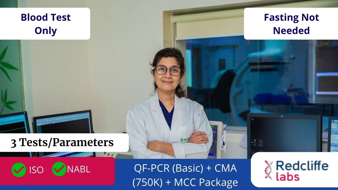 QF-PCR (Basic) + CMA (750K) + MCC