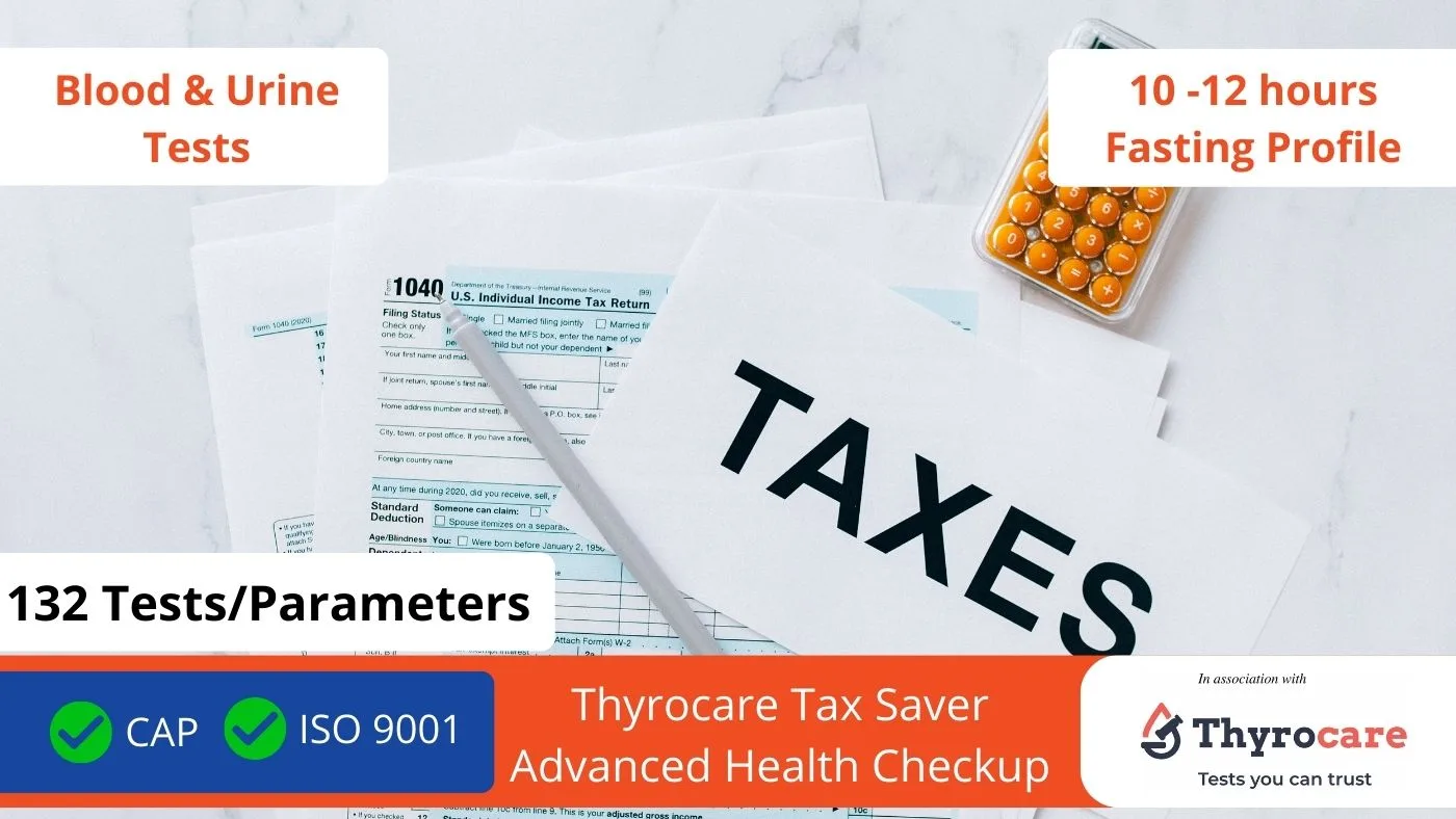 Thyrocare Tax Saver Advanced Health Checkup