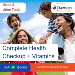 Complete Health Checkup with Vitamins